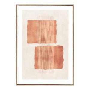 Abstract Geometric Framed Wall Art